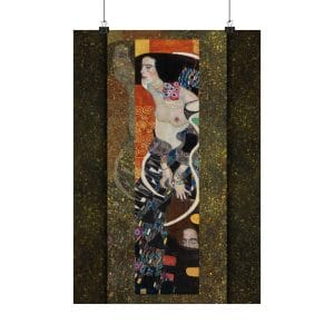Judith II - Artistic Matte Vertical Poster - Modern Abstract Design for Home Decor