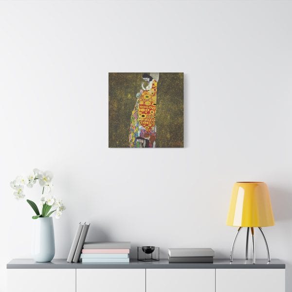 Gustav Klimt 1907 Iconic Work - Hope II, Matte Canvas, Stretched, 1.25" - Image 9