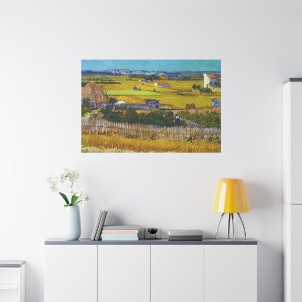 Bring Vincent van Goghs De Oogst to Life on Canvas - A Stunning Harvest Scene, Matte Canvas, Stretched, 1.25" - Image 22