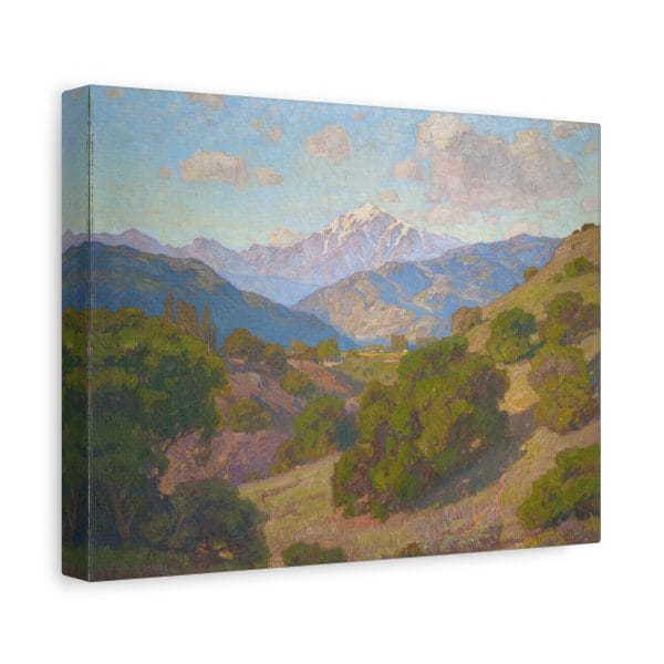 William Wendt Masterpiece Exploring - Mount San Antonio (1912) - A Timeless Landscape Painting, Matte Canvas, Stretched, 1.25" - Image 5