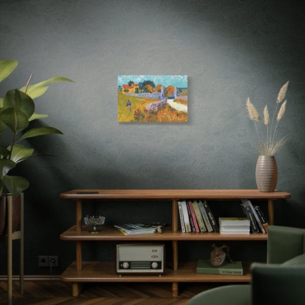 Enhance Your Home with Vincent van Goghs - Farmhouse in Provence, 1888 - on Canvas - A Rustic Masterpiece, Matte Canvas, Stretched, 1.25" - Image 7