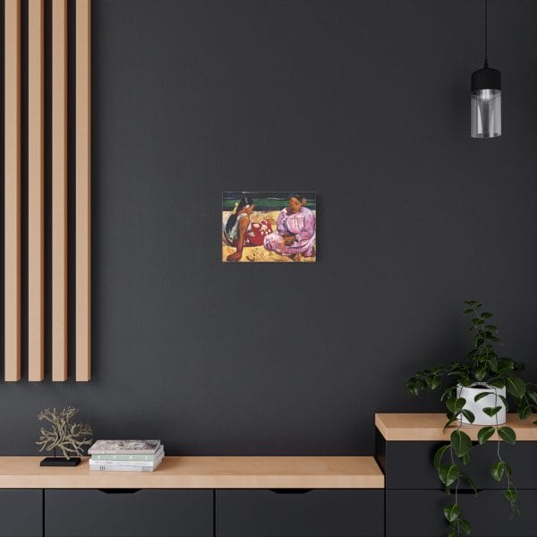 Nafea Faa Ipoipo by Paul Gauguin  - Vibrant Tahitian Art for Home Decor - Post-Impressionist Masterpiece (1892), Matte Canvas, Stretched, 1.25" - Image 7