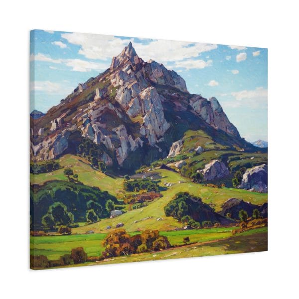 Exploring William Wendt Masterpiece - Where Natures God Hath Wrought (1925), Matte Canvas, Stretched, 1.25" - Image 13