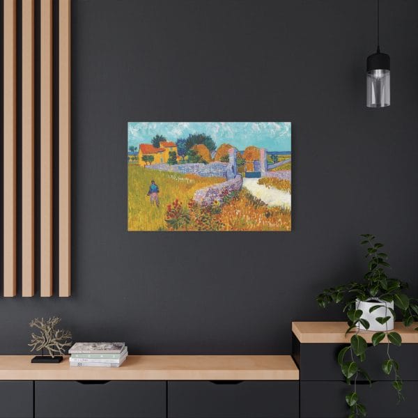Enhance Your Home with Vincent van Goghs - Farmhouse in Provence, 1888 - on Canvas - A Rustic Masterpiece, Matte Canvas, Stretched, 1.25" - Image 12