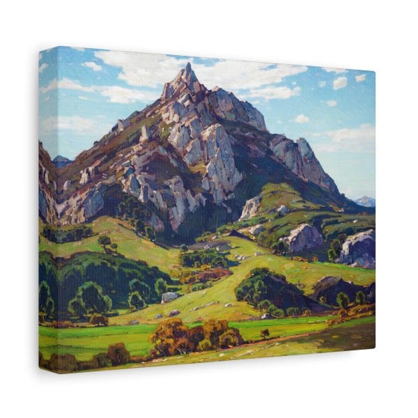 Exploring William Wendt Masterpiece - Where Natures God Hath Wrought (1925), Matte Canvas, Stretched, 1.25" - Image 5