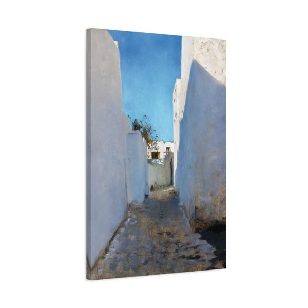 John Singer Sargent's 1879 -1880 Moroccan Street Scene, Matte Canvas, Stretched, 1.25"