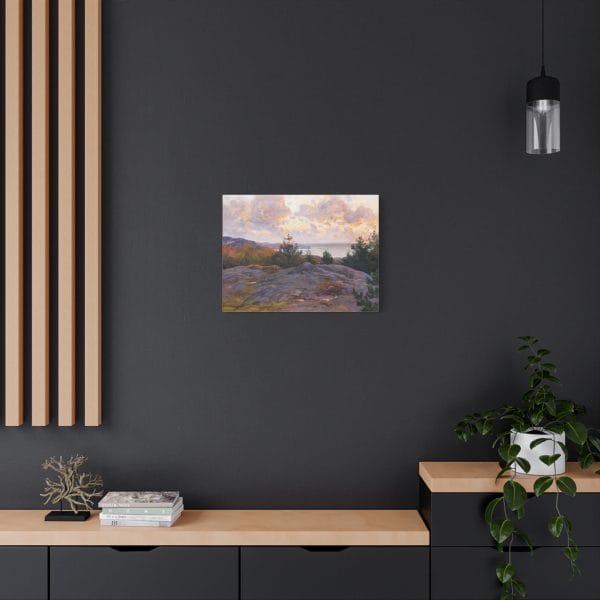 Berndt Lindholm - Cliffs by the Shore - Stunning Nordic Coastal Art, Matte Canvas, Stretched, 1.25" - Image 9