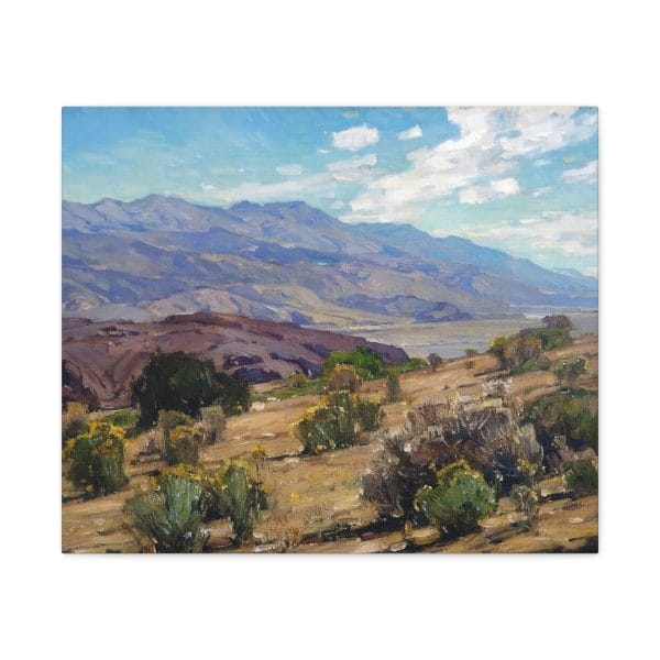 Exploring William Wendt - Masterpiece: Inyo County (1926) - A Timeless Landscape Painting, Matte Canvas, Stretched, 1.25" - Image 10