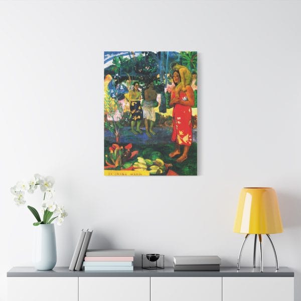 Ia Orana Maria by Paul Gauguin - Premium Canvas Print - Tahitian Art Masterpiece, Matte Canvas, Stretched, 1.25" - Image 15