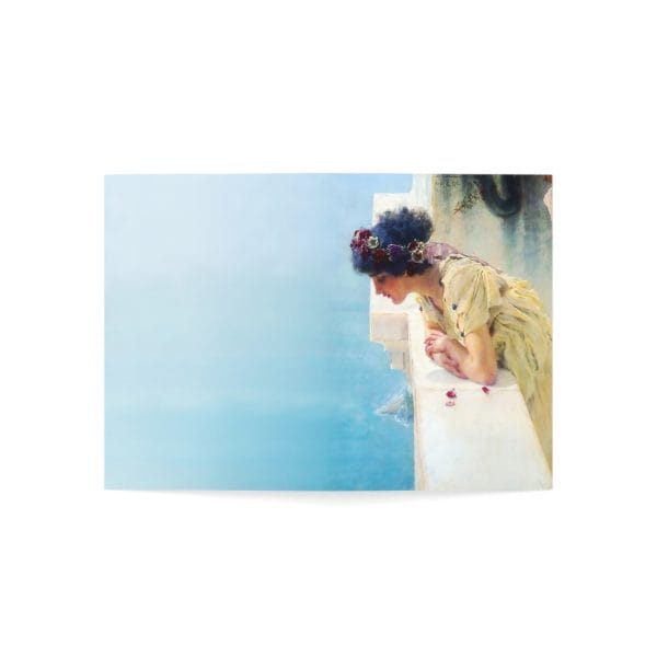 Lawrence Alma-Tadema - A Coign of Vantage 1895 - Elegant Vintage Greeting Cards Set - Perfect for All Occasions - Image 3
