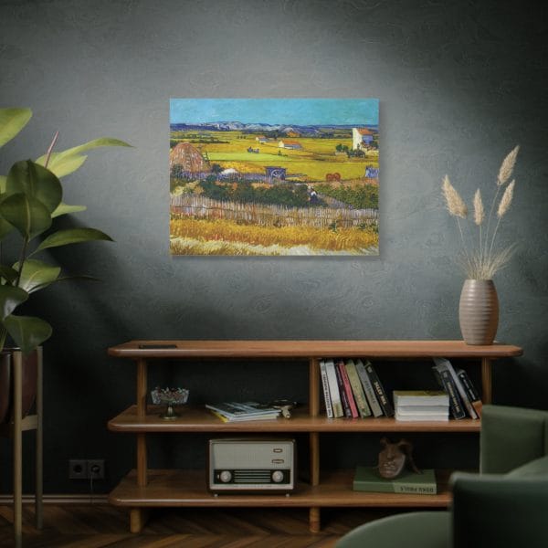 Bring Vincent van Goghs De Oogst to Life on Canvas - A Stunning Harvest Scene, Matte Canvas, Stretched, 1.25" - Image 19