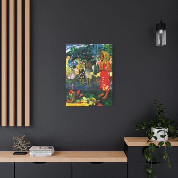 Ia Orana Maria by Paul Gauguin - Premium Canvas Print - Tahitian Art Masterpiece, Matte Canvas, Stretched, 1.25" - Image 16