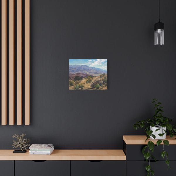 Exploring William Wendt - Masterpiece: Inyo County (1926) - A Timeless Landscape Painting, Matte Canvas, Stretched, 1.25" - Image 8