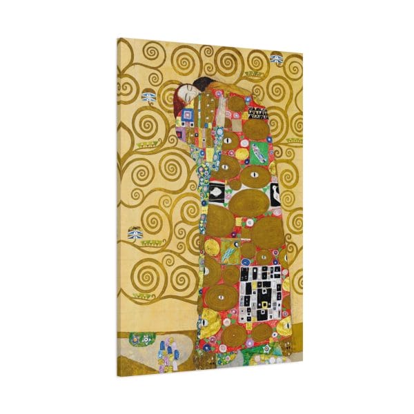 Gustav Klimt 1905 Masterpiece - Fulfilment - Matte Canvas, Stretched, 1.25"
