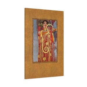 Gustav Klimt - Medicine - (1900-1907) - Hygeia Detail on Matte Canvas, Stretched, 1.25"