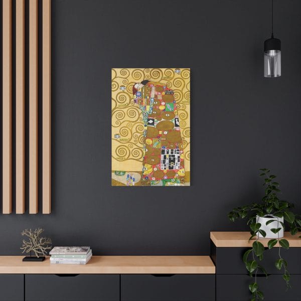 Gustav Klimt 1905 Masterpiece - Fulfilment - Matte Canvas, Stretched, 1.25" - Image 9