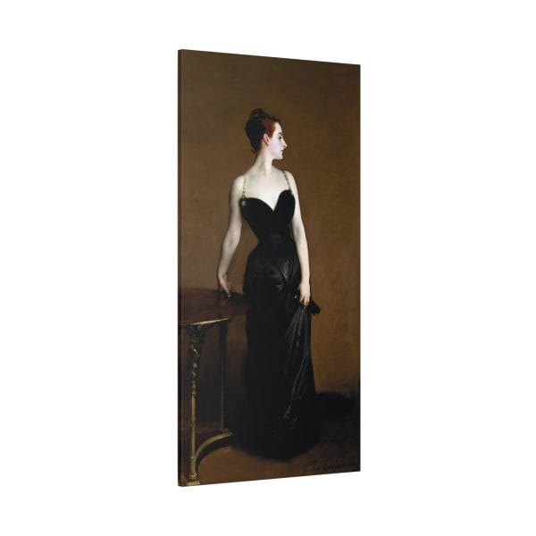 John Singer Sargent 1884 Classic - Madame X (Madame Pierre Gautreau) - Matte Canvas, Stretched, 1.25"