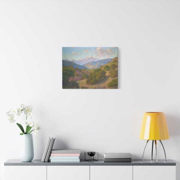 William Wendt Masterpiece Exploring - Mount San Antonio (1912) - A Timeless Landscape Painting, Matte Canvas, Stretched, 1.25" - Image 2
