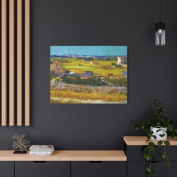 Bring Vincent van Goghs De Oogst to Life on Canvas - A Stunning Harvest Scene, Matte Canvas, Stretched, 1.25" - Image 18