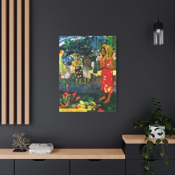 Ia Orana Maria by Paul Gauguin - Premium Canvas Print - Tahitian Art Masterpiece, Matte Canvas, Stretched, 1.25" - Image 20