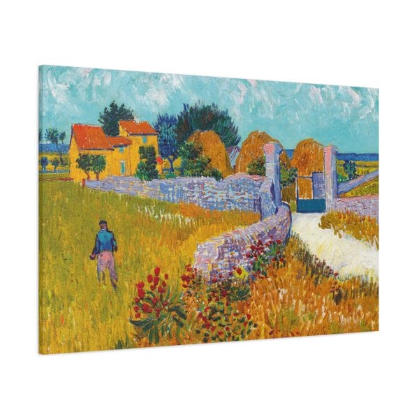 Enhance Your Home with Vincent van Goghs - Farmhouse in Provence, 1888 - on Canvas - A Rustic Masterpiece, Matte Canvas, Stretched, 1.25" - Image 15