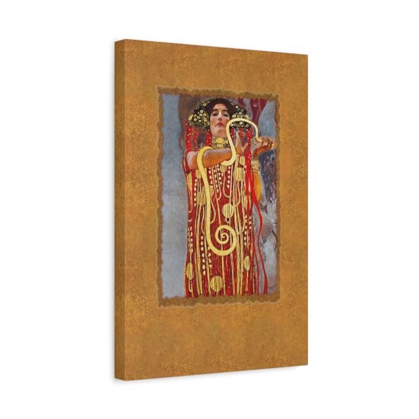 Gustav Klimt - Medicine - (1900-1907) - Hygeia Detail on Matte Canvas, Stretched, 1.25" - Image 6
