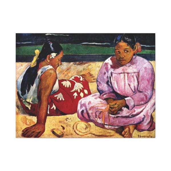 Nafea Faa Ipoipo by Paul Gauguin  - Vibrant Tahitian Art for Home Decor - Post-Impressionist Masterpiece (1892), Matte Canvas, Stretched, 1.25" - Image 12