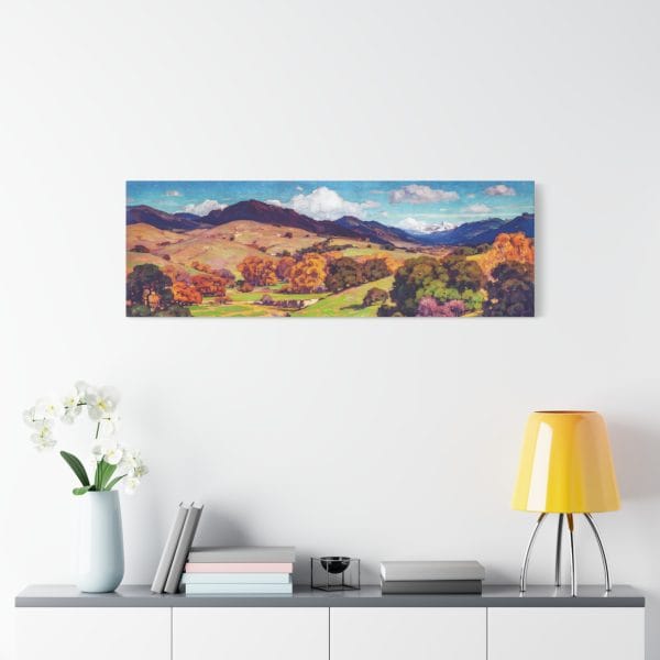 Exploring William Wendt - Iconic 1920 California Landscape Painting, Matte Canvas, Stretched, 1.25" - Image 3