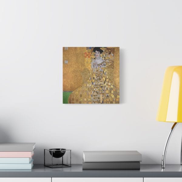 Gustav Klimt's 1907 Iconic Portrait, Adele Bloch-Bauer, Matte Canvas, Stretched, 1.25" - Image 9
