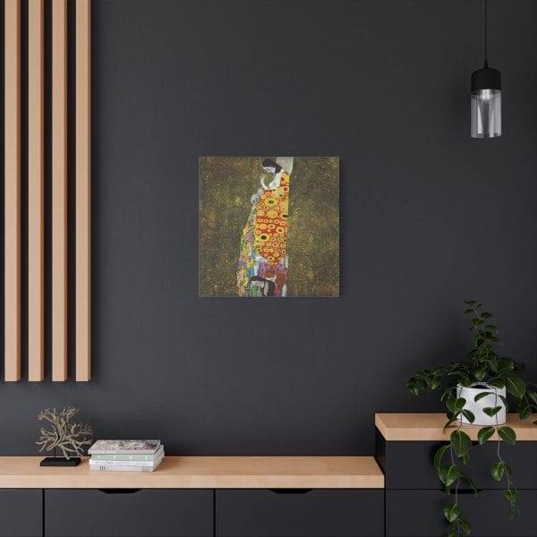 Gustav Klimt 1907 Iconic Work - Hope II, Matte Canvas, Stretched, 1.25" - Image 11