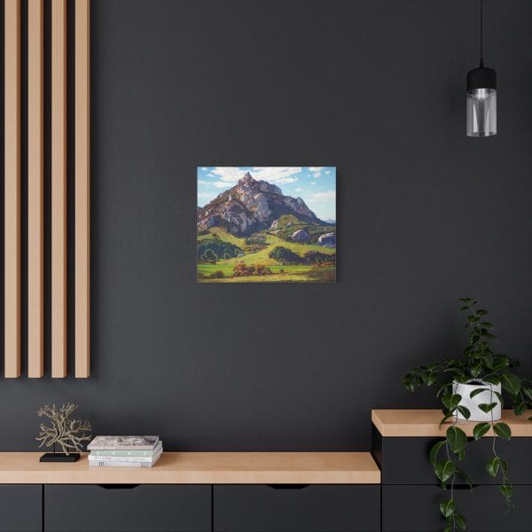 Exploring William Wendt Masterpiece - Where Natures God Hath Wrought (1925), Matte Canvas, Stretched, 1.25" - Image 10