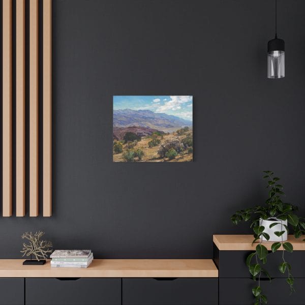 Exploring William Wendt - Masterpiece: Inyo County (1926) - A Timeless Landscape Painting, Matte Canvas, Stretched, 1.25" - Image 13