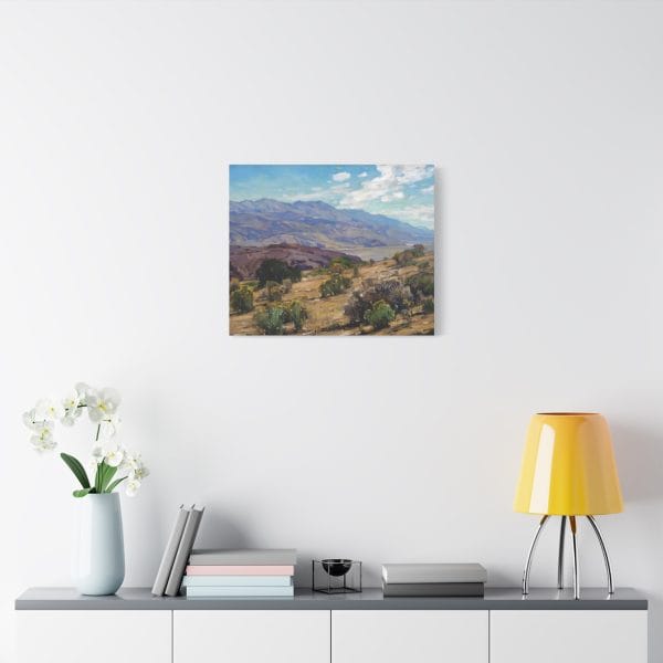 Exploring William Wendt - Masterpiece: Inyo County (1926) - A Timeless Landscape Painting, Matte Canvas, Stretched, 1.25" - Image 12