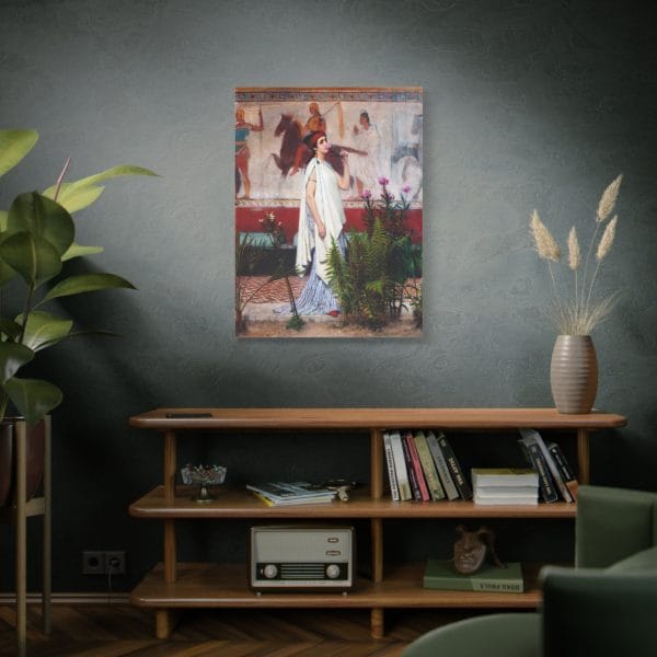 Lawrence Alma Tadema 1869 Masterpiece - A Greek Woman, Matte Canvas, Stretched, 1.25" - Image 15