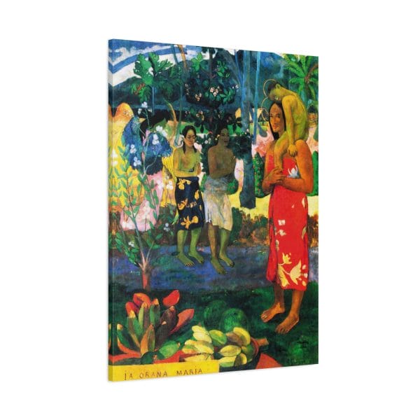 Ia Orana Maria by Paul Gauguin - Premium Canvas Print - Tahitian Art Masterpiece, Matte Canvas, Stretched, 1.25" - Image 18