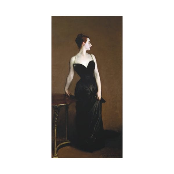 John Singer Sargent 1884 Classic - Madame X (Madame Pierre Gautreau) - Matte Canvas, Stretched, 1.25" - Image 2