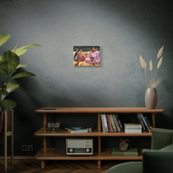 Nafea Faa Ipoipo by Paul Gauguin  - Vibrant Tahitian Art for Home Decor - Post-Impressionist Masterpiece (1892), Matte Canvas, Stretched, 1.25" - Image 8