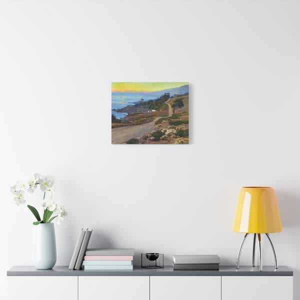 William Wendt Masterpiece - The Old Coast Road (1916) - A Timeless California Landscape, Matte Canvas, Stretched, 1.25" - Image 7