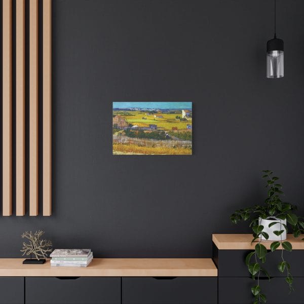 Bring Vincent van Goghs De Oogst to Life on Canvas - A Stunning Harvest Scene, Matte Canvas, Stretched, 1.25" - Image 10