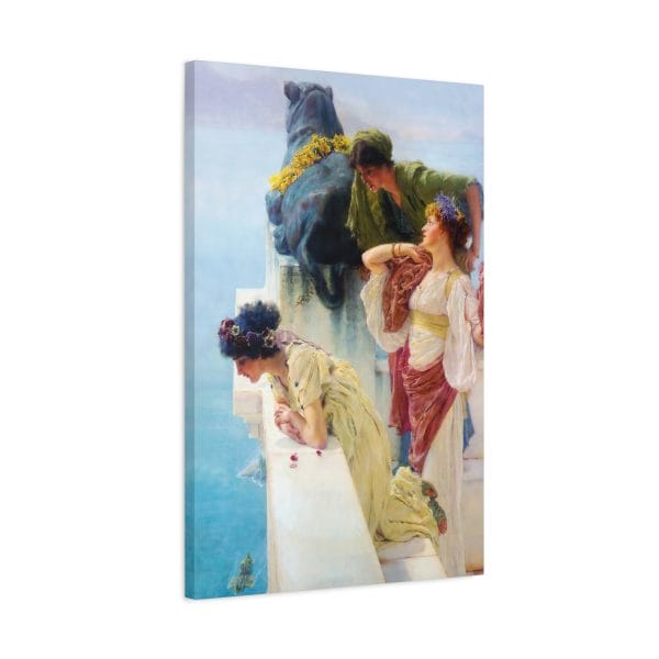 Lawrence Alma-Tadema Masterpiece - A Coign of Vantage (1895) - Timeless Victorian Art, Matte Canvas, Stretched, 1.25"