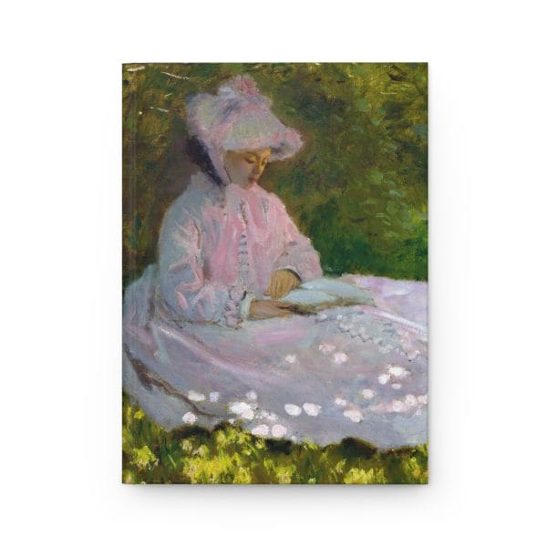 Claude Monet Springtime, Hardcover Journal Matte, Ruled Line - Image 2