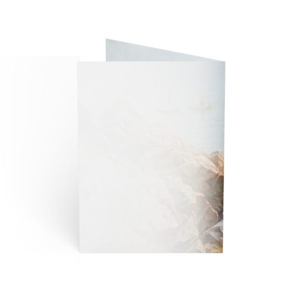 Berndt Lindholm - Fiskare i Morgondimma Greeting Cards (1, 10, 30, and 50pcs) - Image 2