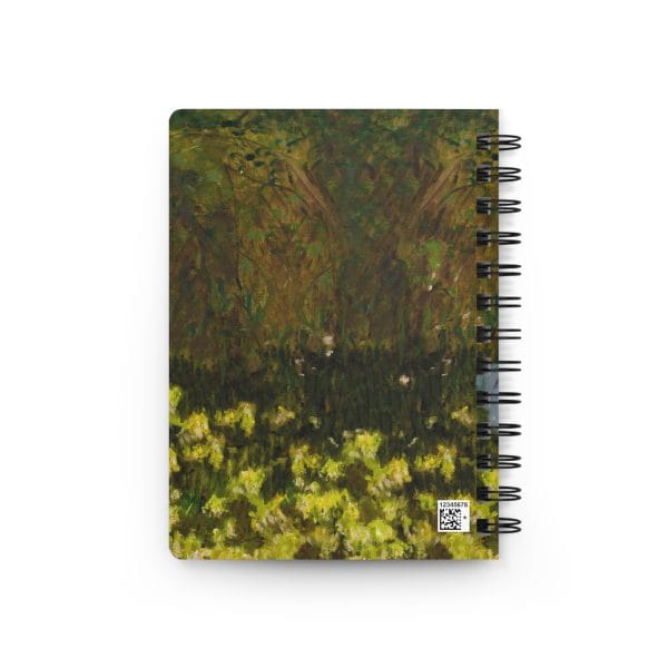 Claude Monet Springtime, Spiral Bound Journal - Image 3