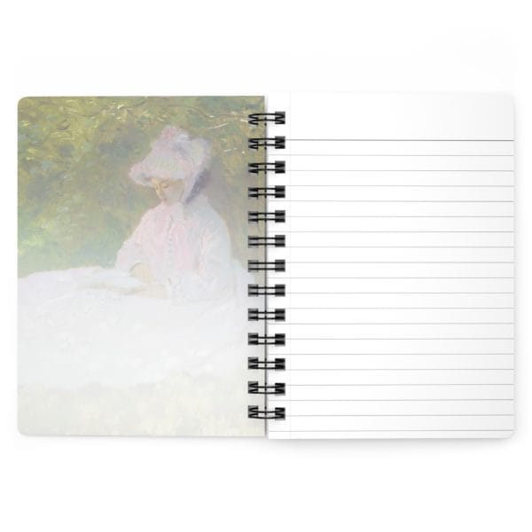 Claude Monet Springtime, Spiral Bound Journal - Image 4