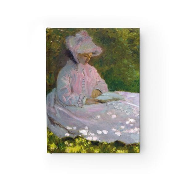 Claude Monet Springtime, Journal - Blank - Image 2
