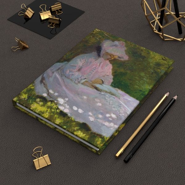 Claude Monet Springtime, Hardcover Journal Matte, Ruled Line - Image 5