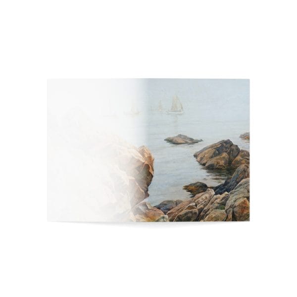 Berndt Lindholm - Fiskare i Morgondimma Greeting Cards (1, 10, 30, and 50pcs) - Image 7