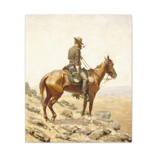 The Lookout – Canvas Wall Art by Frederic Remington - Image 13