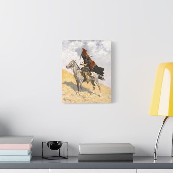 The Blanket Signal – Canvas Wall Art by Frederic Remington - Image 3