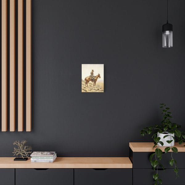 The Lookout – Canvas Wall Art by Frederic Remington - Image 4